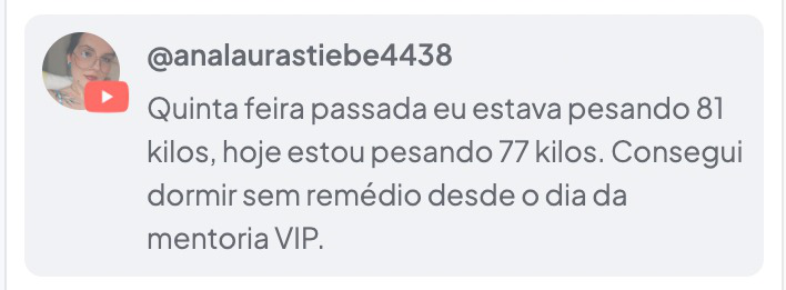 Depoimento Ana Laura — YouTube